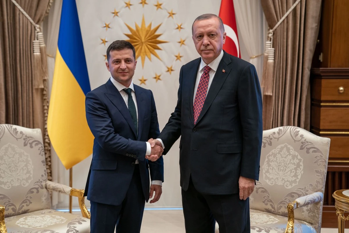 Состоялся телефонный разговор между президентами Турции и Украины