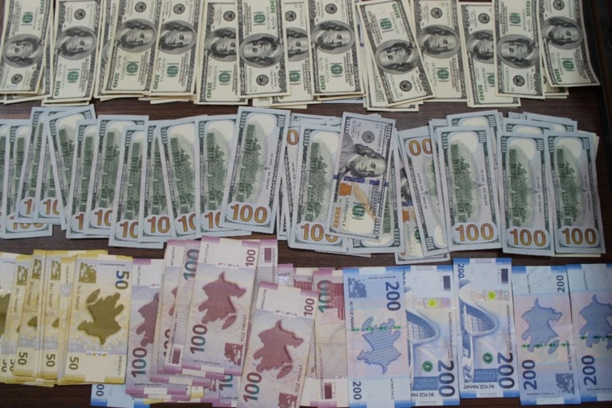 Azərbaycanda oğurladıqları dollarları torpağa basdıranlar ələ keçdi - FOTO