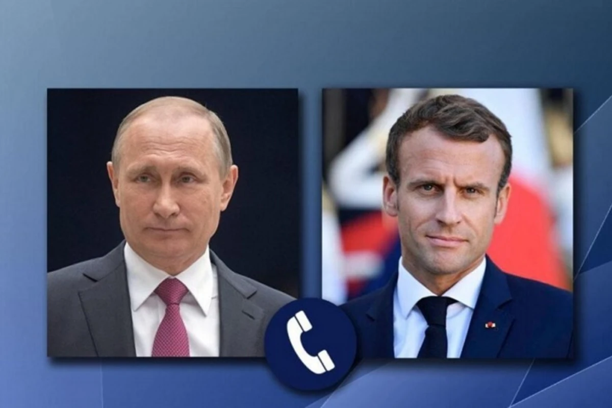 Putin və Makron arasında telefon danışığı oldu