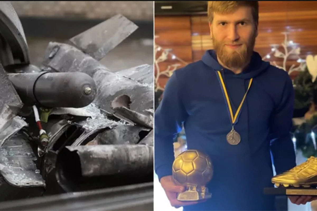 Ukraynalı futbolçu və anası Rusiya bombardmanı nəticəsində öldü