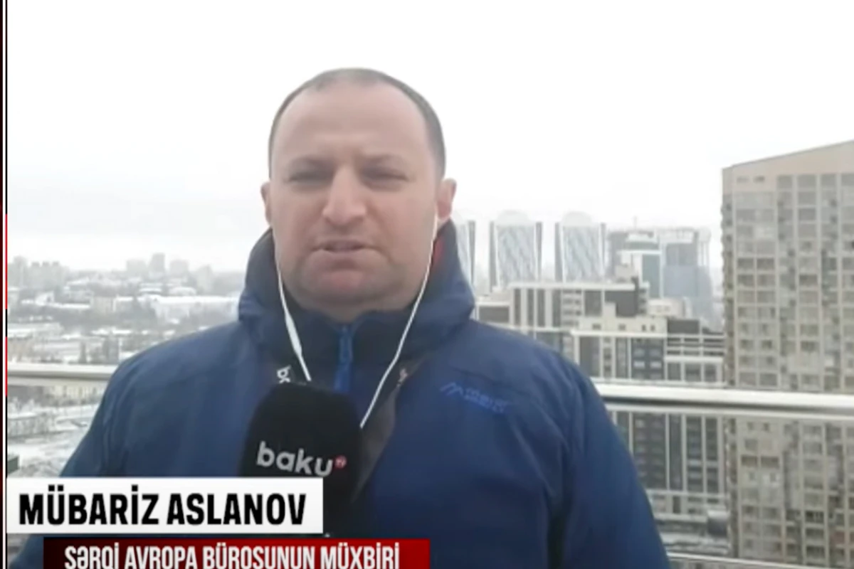 Baku TV-nin əməkdaşı Ukraynadan son vəziyyəti AÇIQLADI - VİDEO