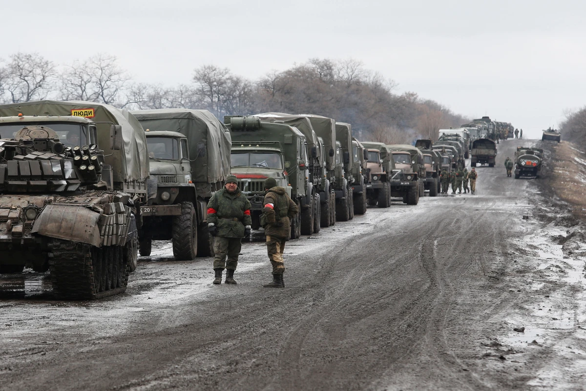Последствия ожесточенных боев под Киевом - ВИДЕО