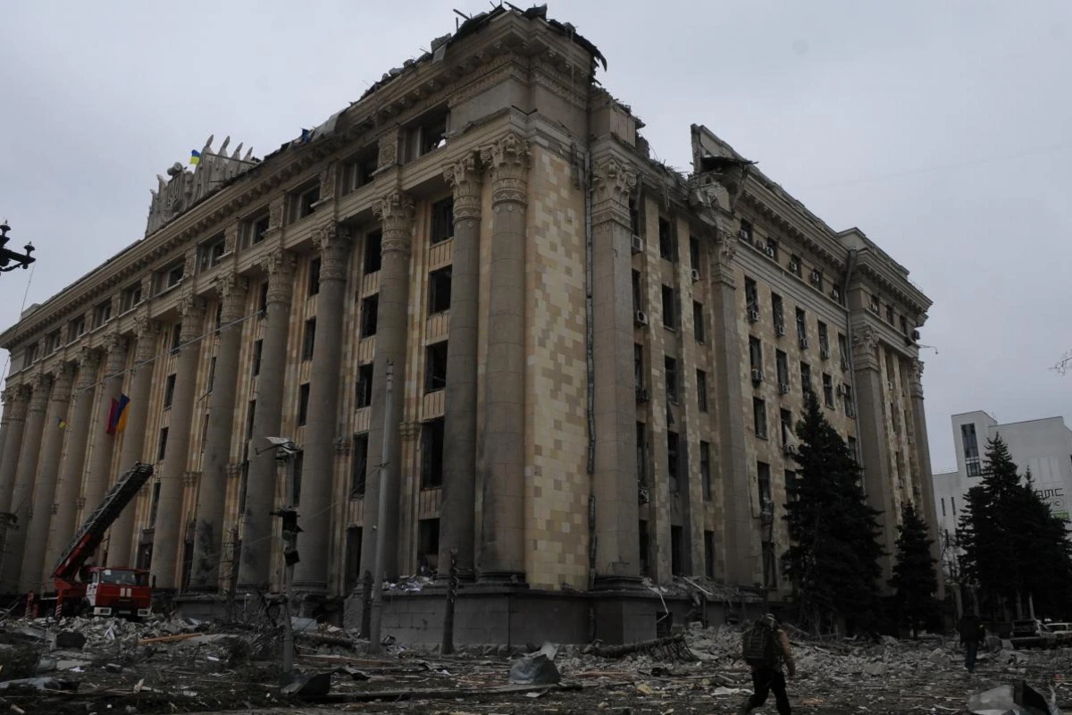 В Харькове высадился российский десант, начался бой