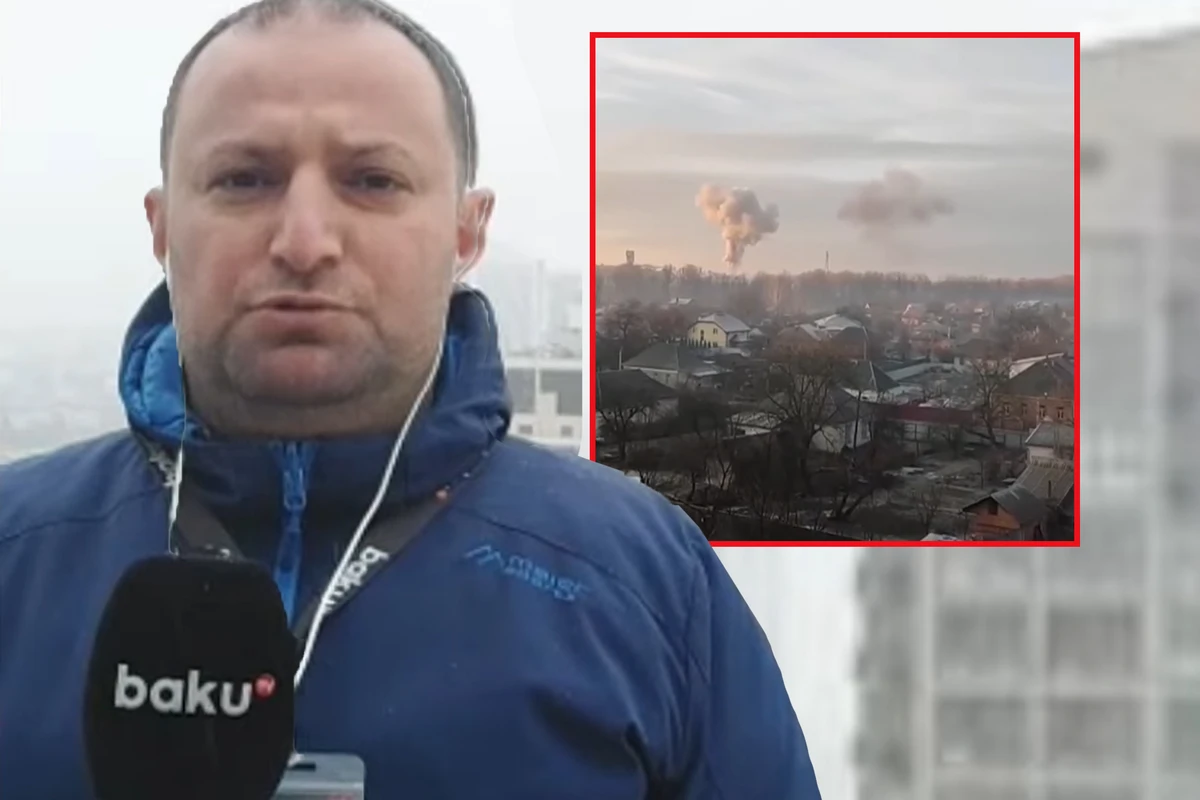 Корреспондент Baku TV рассказал о ситуации в Украине - ВИДЕО