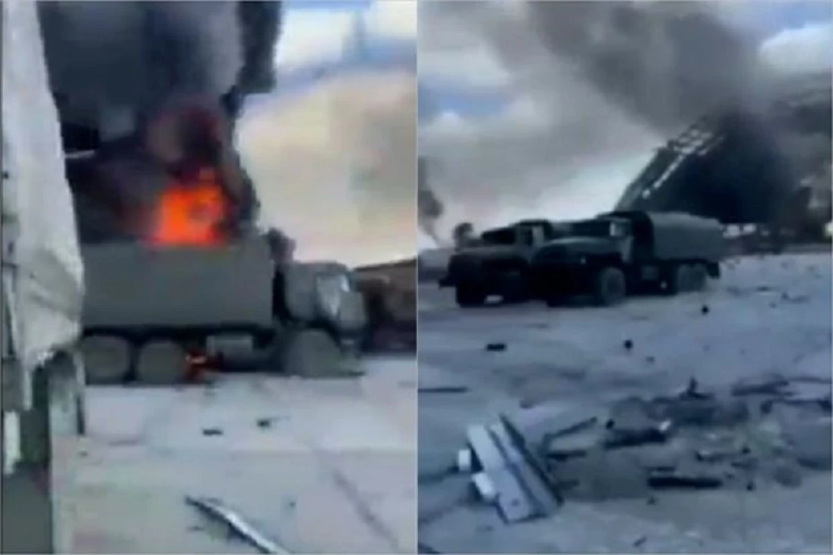 Появились кадры аэропорта в Гостомеле после прошедших боев - ВИДЕО