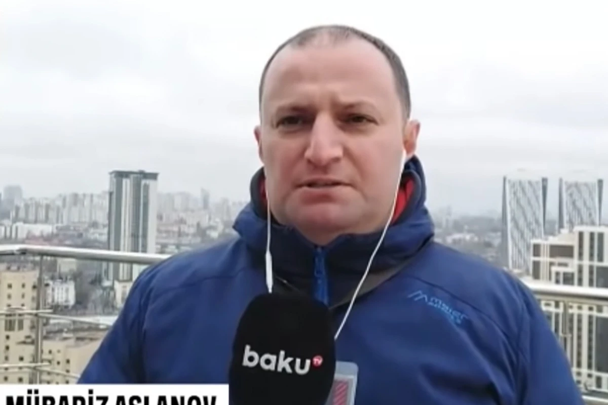 Baku TV-nin əməkdaşı Ukraynada son vəziyyəti AÇIQLADI - VİDEO