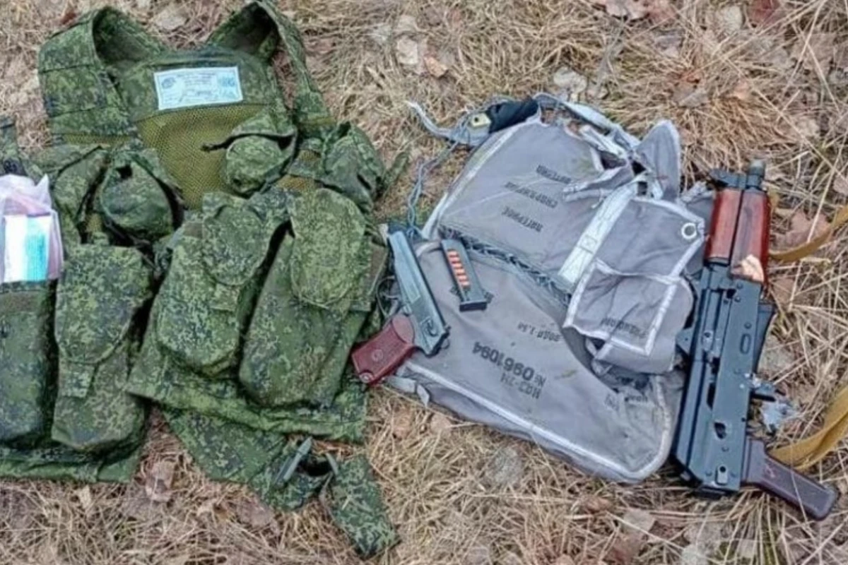 Ukrayna hərbçiləri Rusiyanın Su-25 təyyarəsini vurub - FOTO