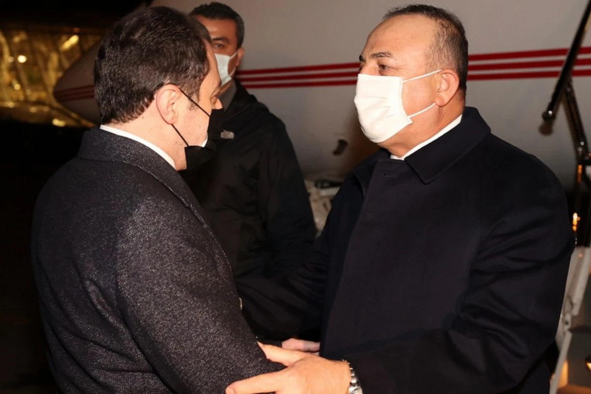 Çavuşoğlu Bakıya gəlib - FOTO