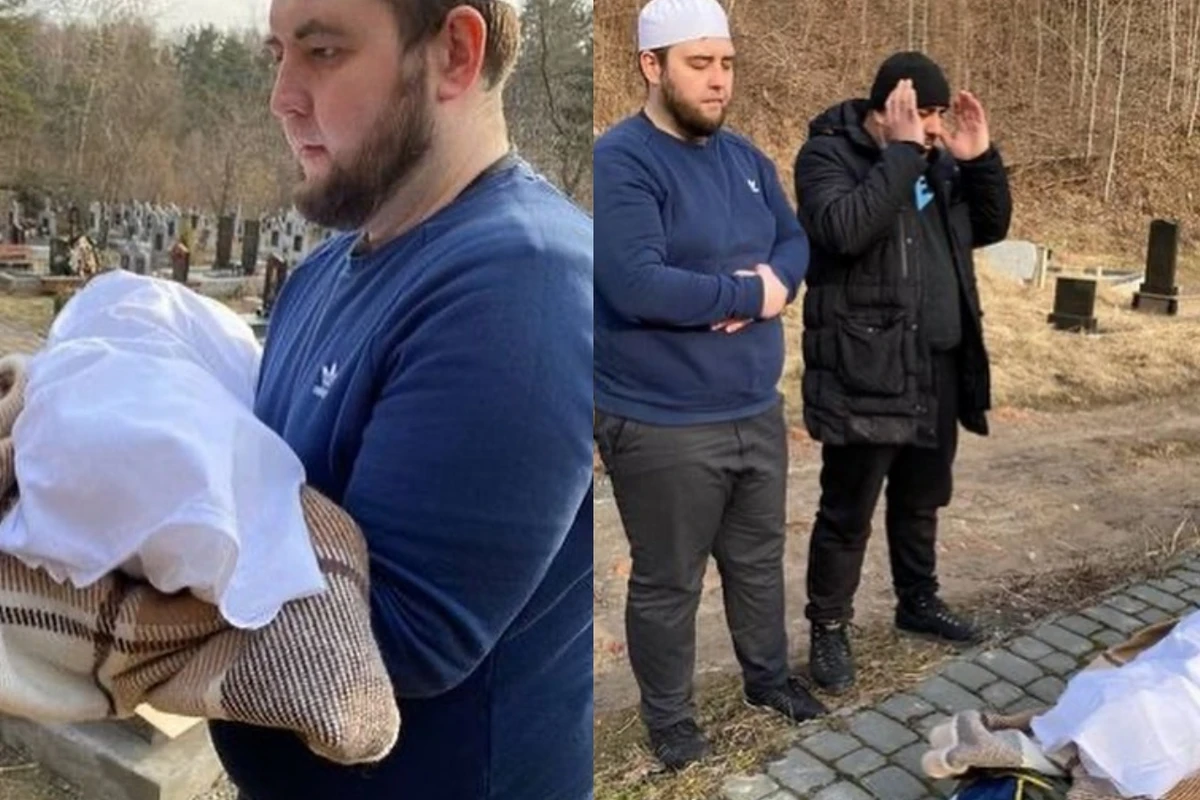 40 günlük Əmir Ukraynadakı müharibənin qurbanı oldu - FOTO