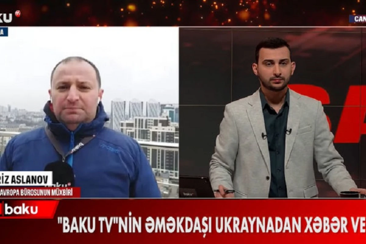 Сотрудник Baku TV о текущей ситуации в Украине - ВИДЕО