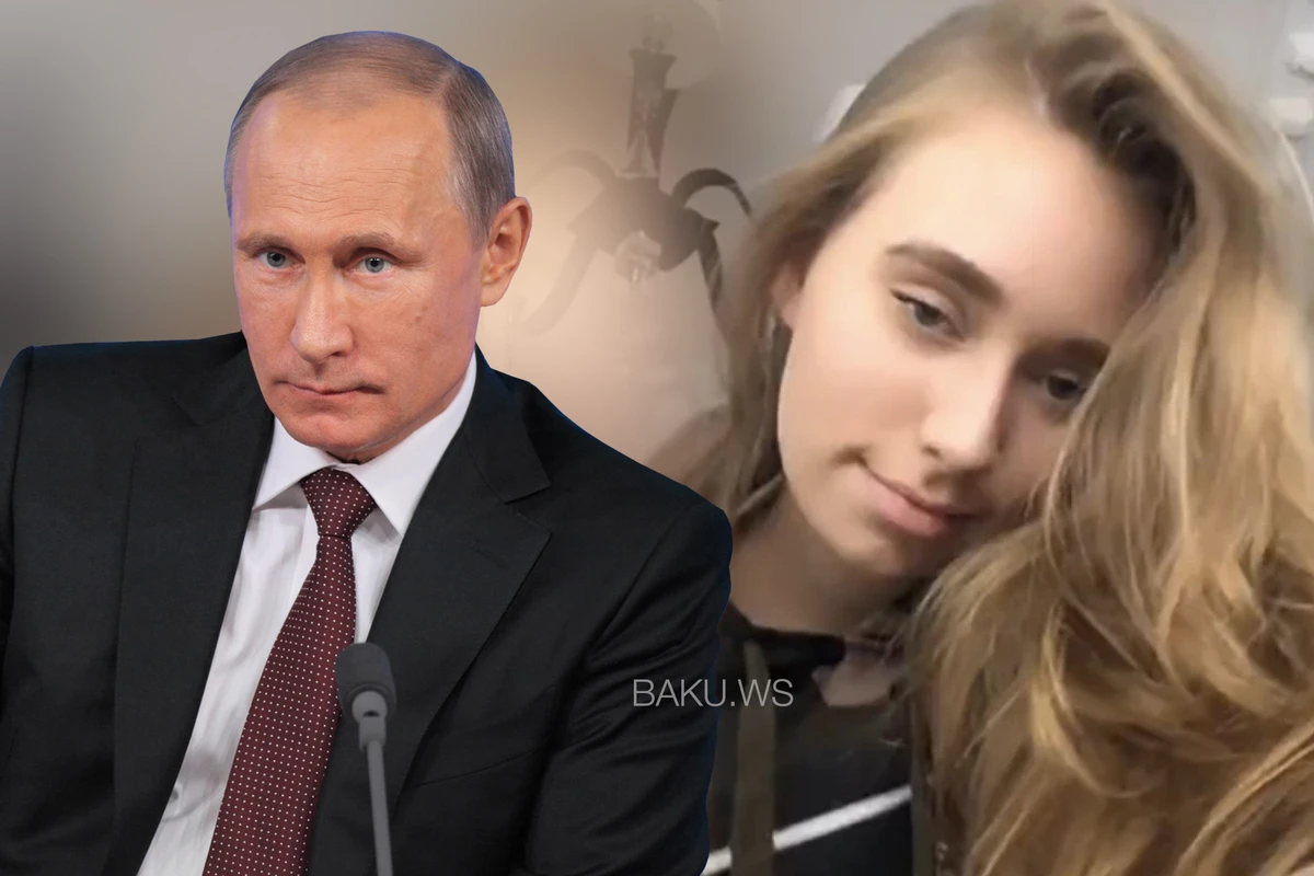Putinin qızı instaqram hesabını sildi - FOTO