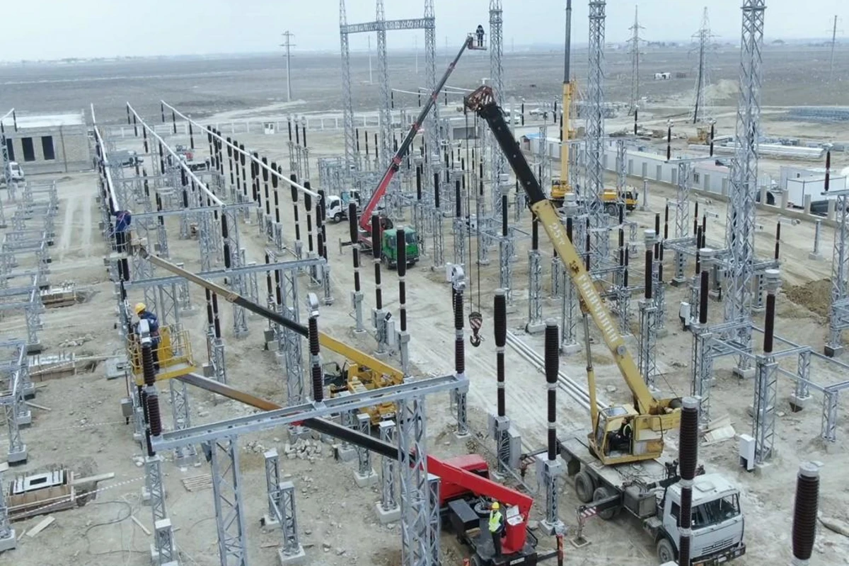 Bakıda yeni elektrik yarımstansiyası tikilir - VİDEO