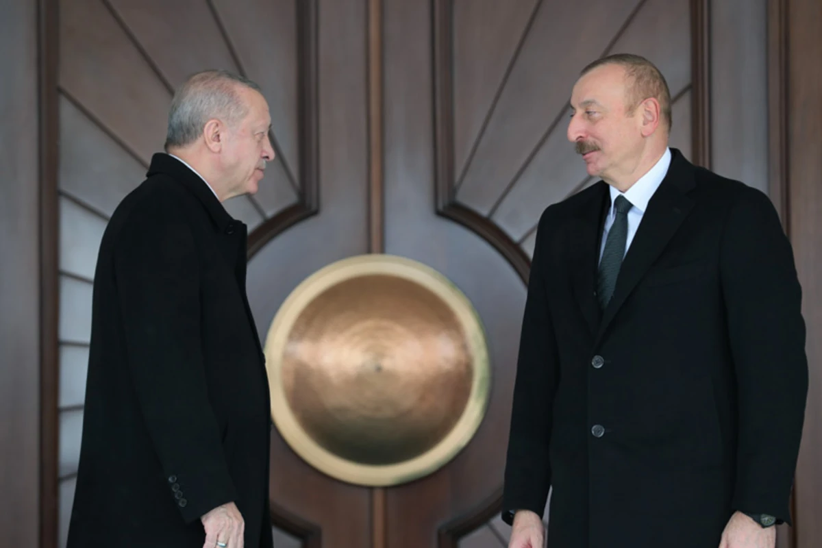 Azərbaycan və Türkiyə prezidentləri Çankaya Köşkündə görüşdülər - FOTO