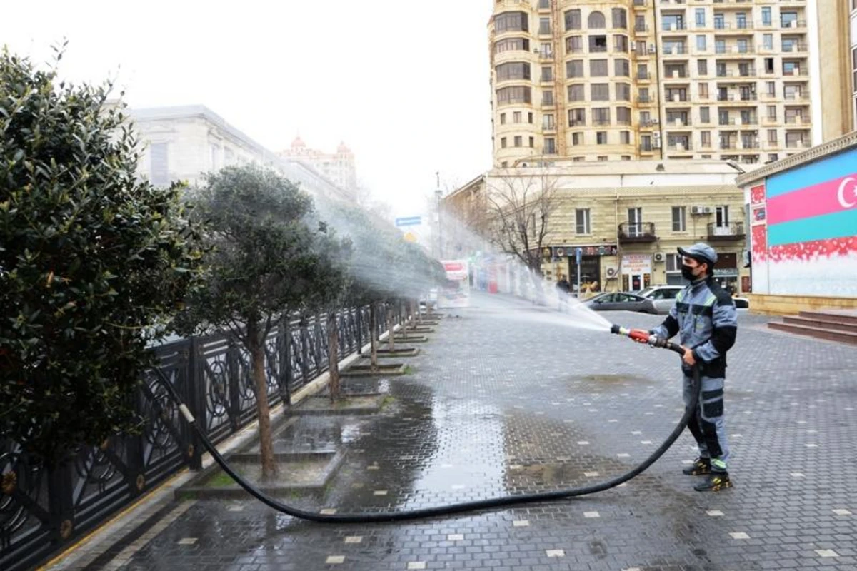 Bakı Novruz bayramına belə hazırlaşır - FOTO Bakı Novruz bayramına belə hazırlaşır - FOTO