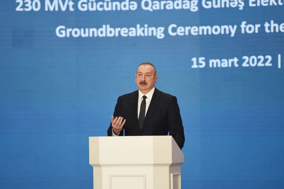 İlham Əliyev: “Əgər istəsək, xarici dövlət borcunu bir gün ərzində sıfırlaya bilərik”