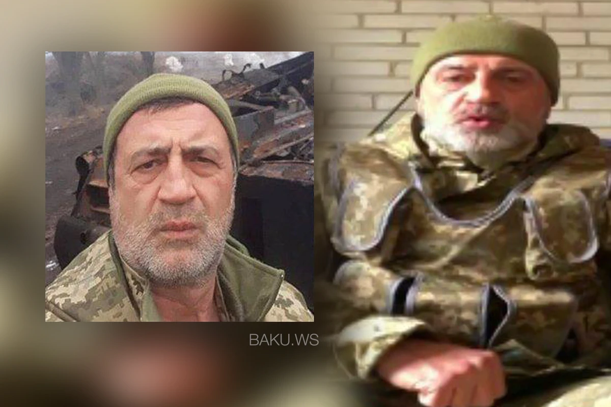 Türkiyəli iş adamı Ukraynada Rusiyaya qarşı döyüşür - FOTO/VİDEO