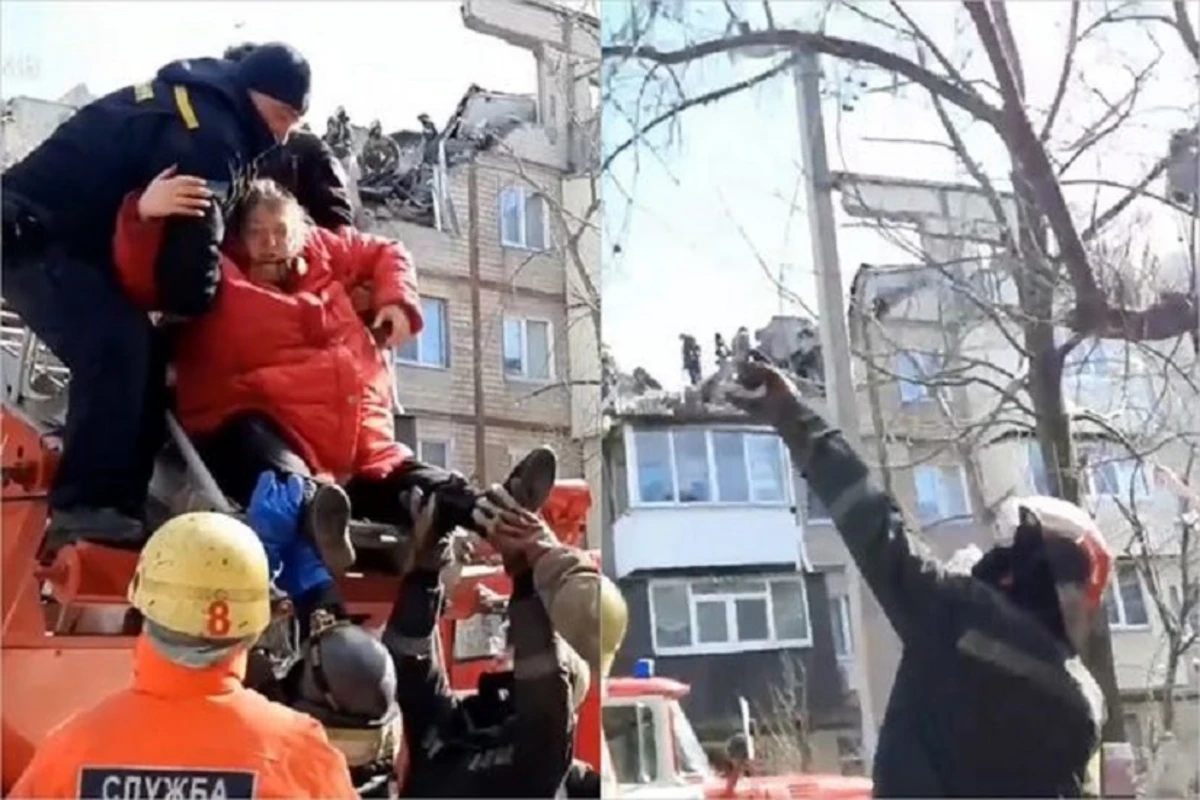 Харьков подвергся бомбардировке во время эвакуации жителей города - ВИДЕО
