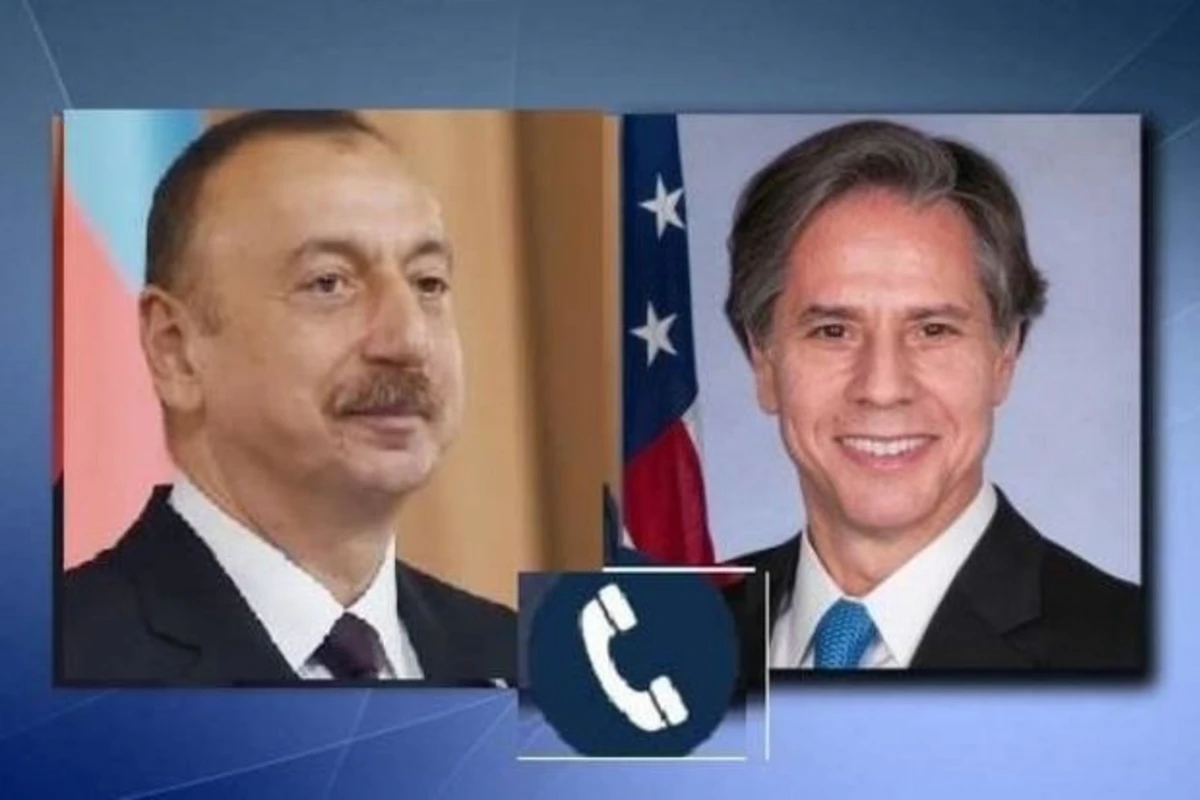Prezident ABŞ dövlət katibi ilə danışdı - FOTO