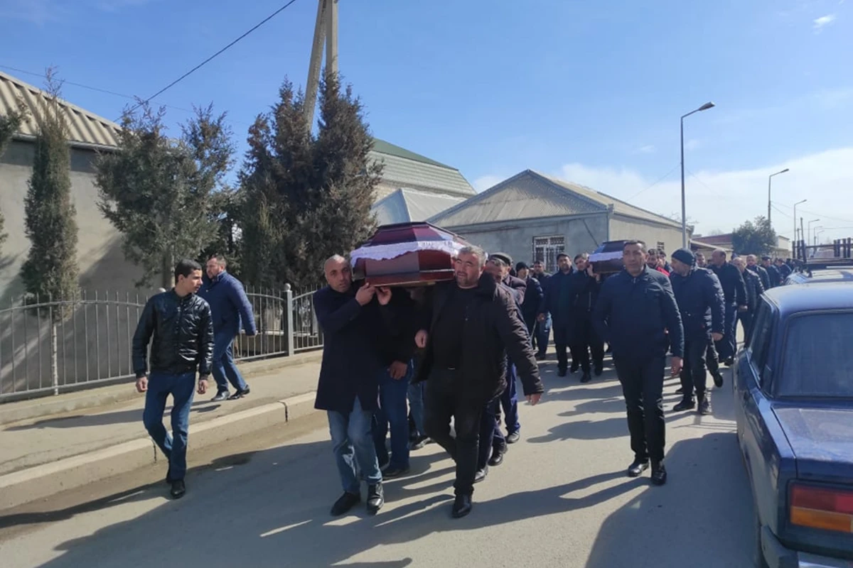 Ukraynada öldürülən azərbaycanlılar Göygöldə dəfn edilib - FOTO/VİDEO