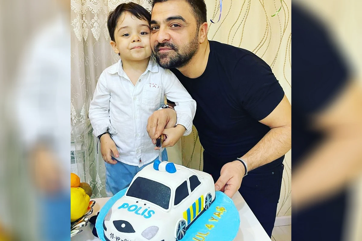 Fərda Xudaverdiyev oğlunun 4 yaşını belə qeyd etdi - FOTO