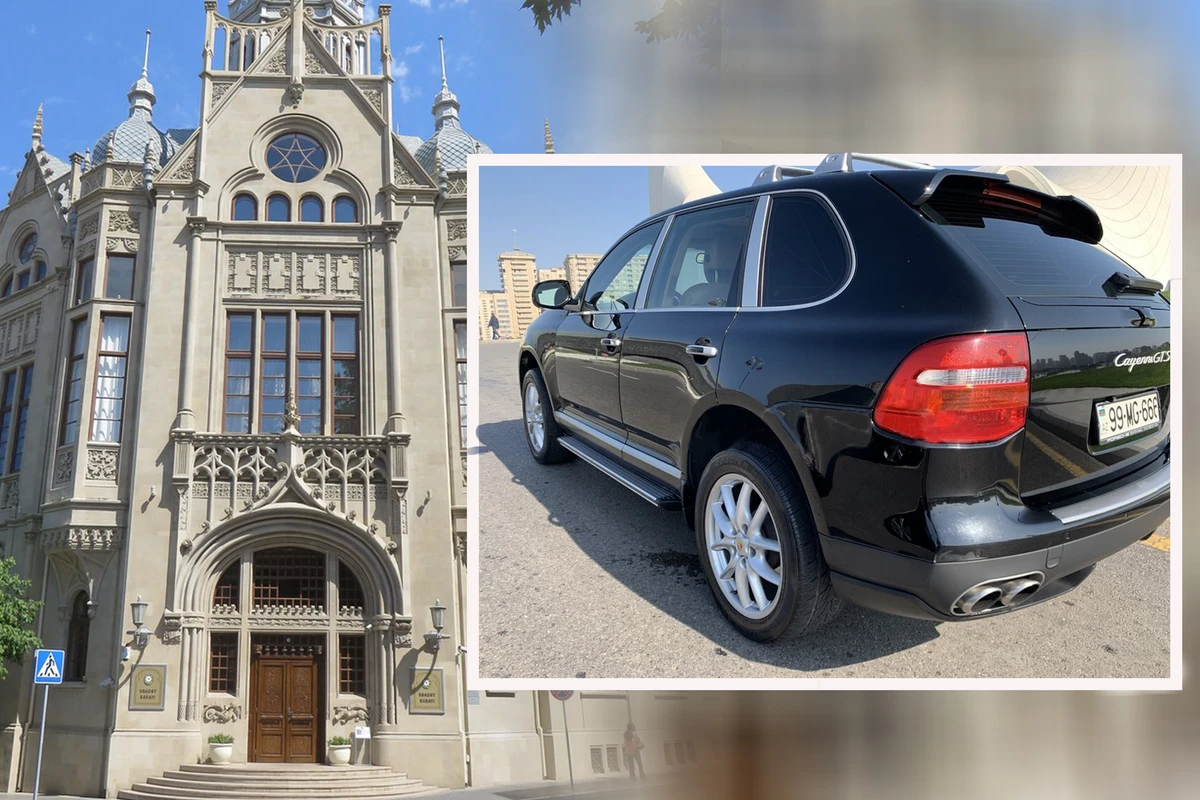 “Porsche” ilə söhbətə gedən məmur Səadət Sarayının qarşısında döyülüb