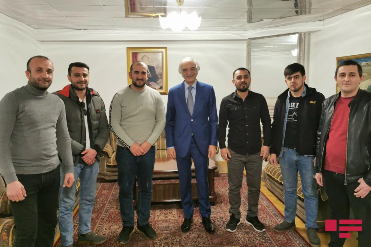 Ukraynadan 9 azərbaycanlı Moskva vasitəsi ilə Azərbaycana təxliyyə olunub - FOTO