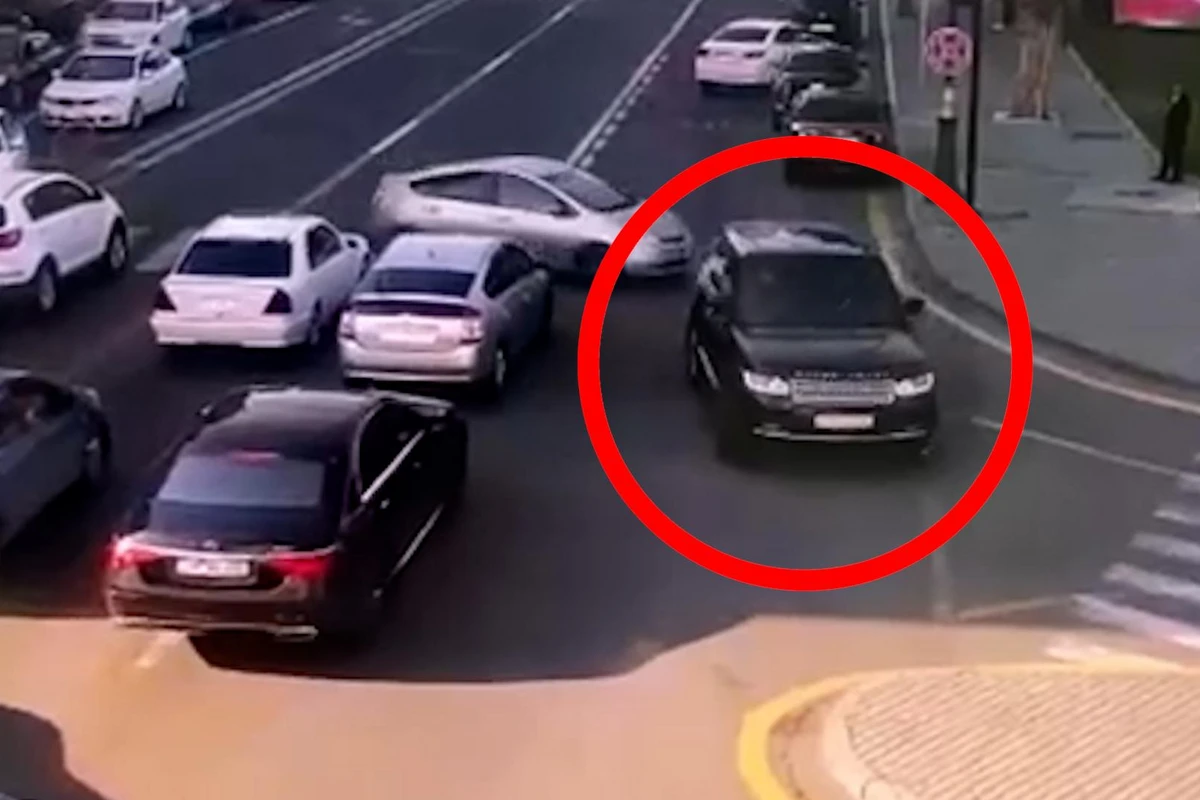 Avtoxuliqanlıq edən “Range-Rover” sürücüsü həbs edilib - FOTO/VİDEO