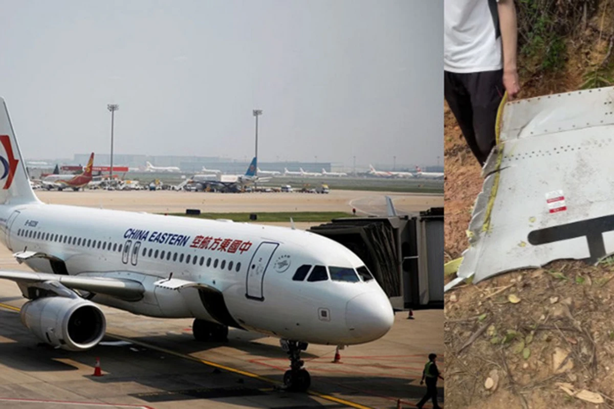 Падение китайского Boeing 737 попало на ВИДЕО