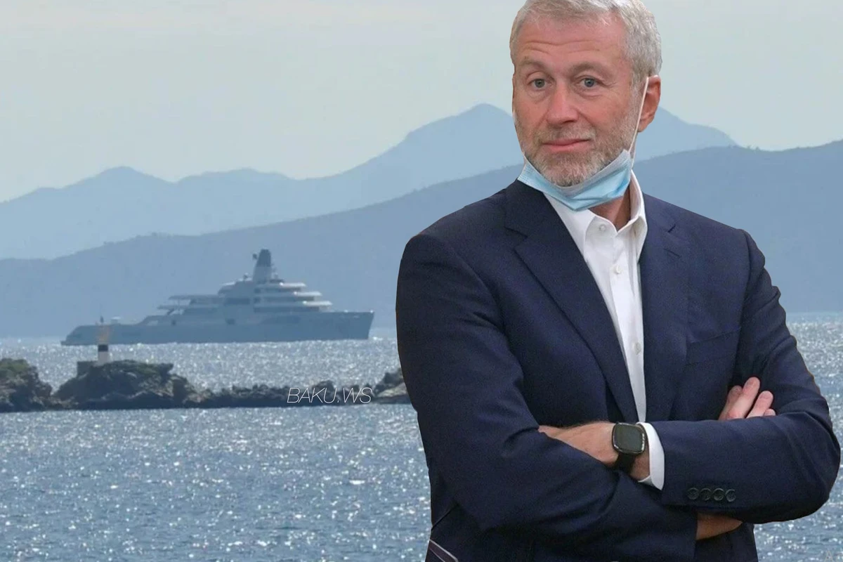 Roman Abramoviçin 430 milyonluq lüks yaxtası Türkiyə sahillərində - FOTO Roman Abramoviçin 430 milyonluq lüks yaxtası Türkiyə sahillərində - FOTO