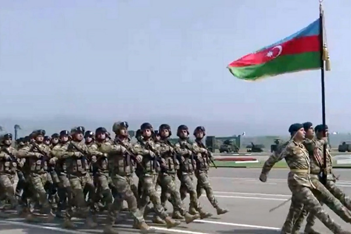 Azərbaycan hərbçiləri Pakistanda paradda iştirak ediblər - FOTO