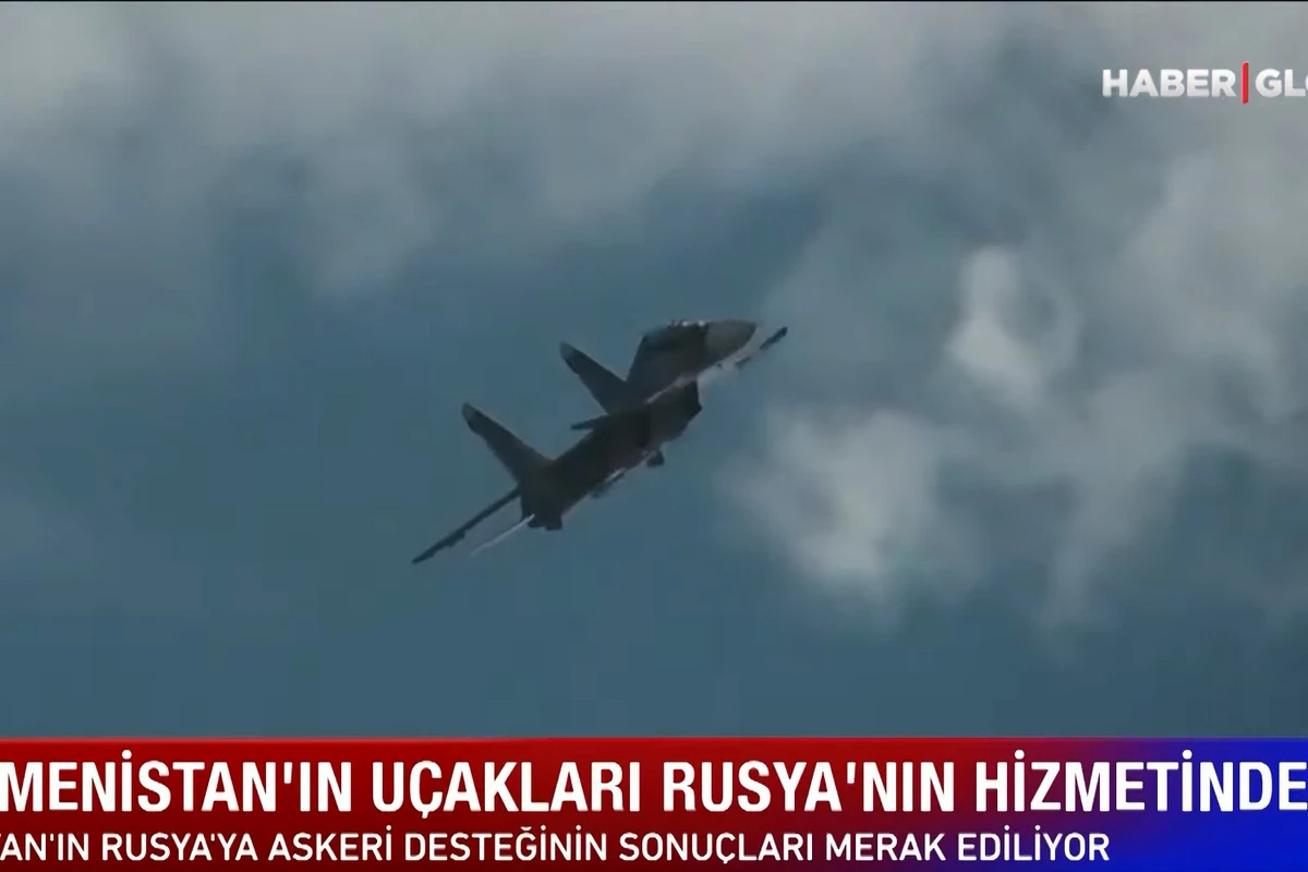 “Haber Global”: “Ermənistan Ukraynada istifadə üçün Rusiyaya döyüş təyyarəsi göndərir” - VİDEO