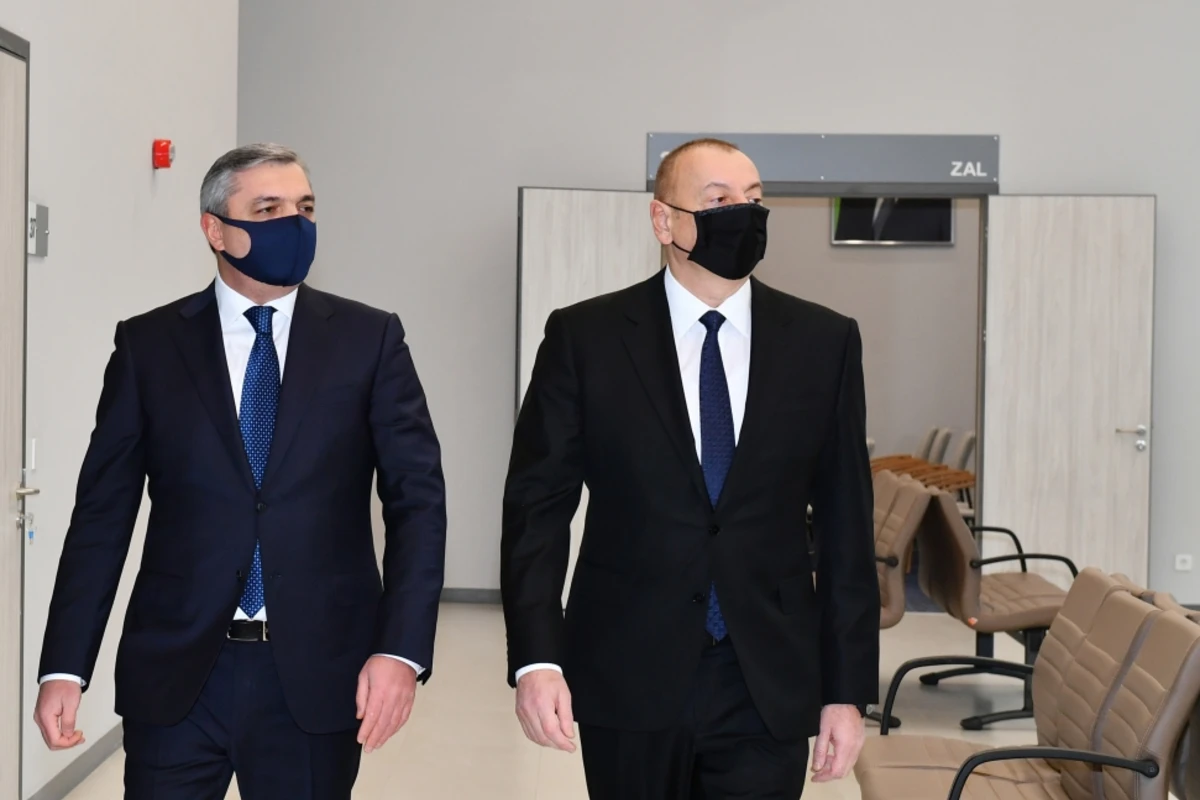 İlham Əliyev Prezident Administrasiyasının Vətəndaş Qəbulu Mərkəzinin açılışında iştirak etdi - FOTO