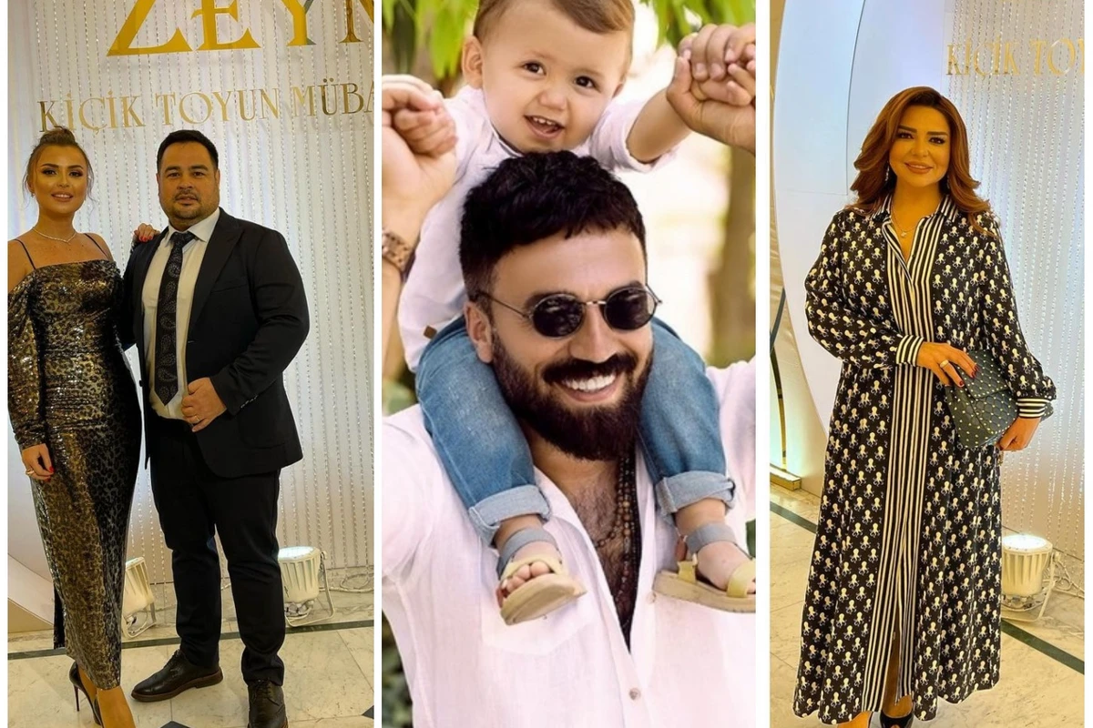 Zamiq Hüseynovun oğlunun təmtəraqlı kiçik toyundan GÖRÜNTÜLƏR - FOTO/VİDEO