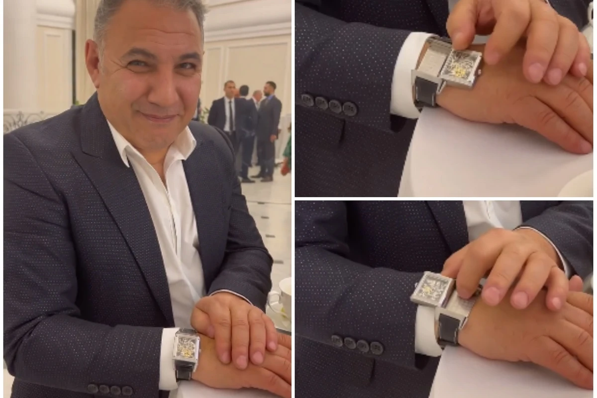 Ədalət Şükürovun 14 min manatlıq saatı müzakirələrə səbəb oldu - FOTO/VİDEO Ədalət Şükürovun 14 min manatlıq saatı müzakirələrə səbəb oldu - FOTO/VİDEO
