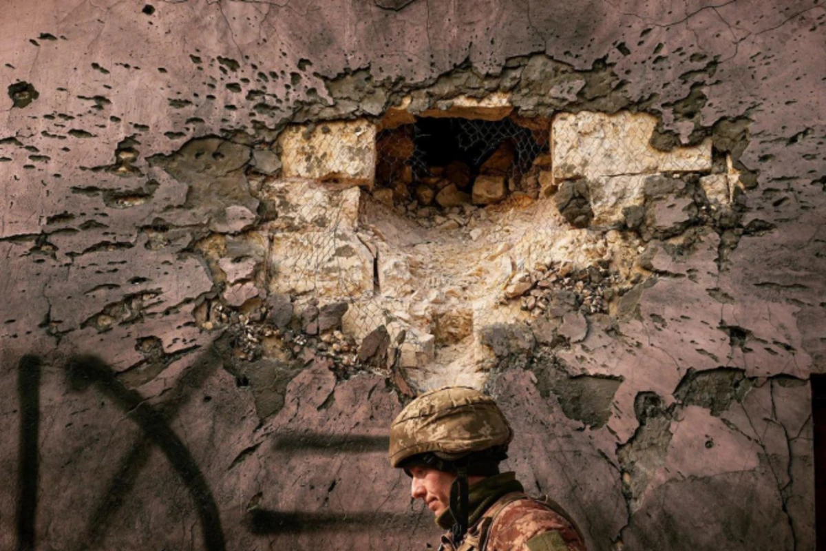 Ukraynadakı müharibə fotoqrafların gözü ilə - FOTO