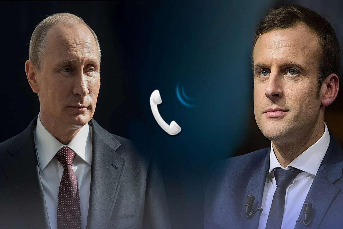 Состоялся телефонный разговор между Макроном и Путиным
