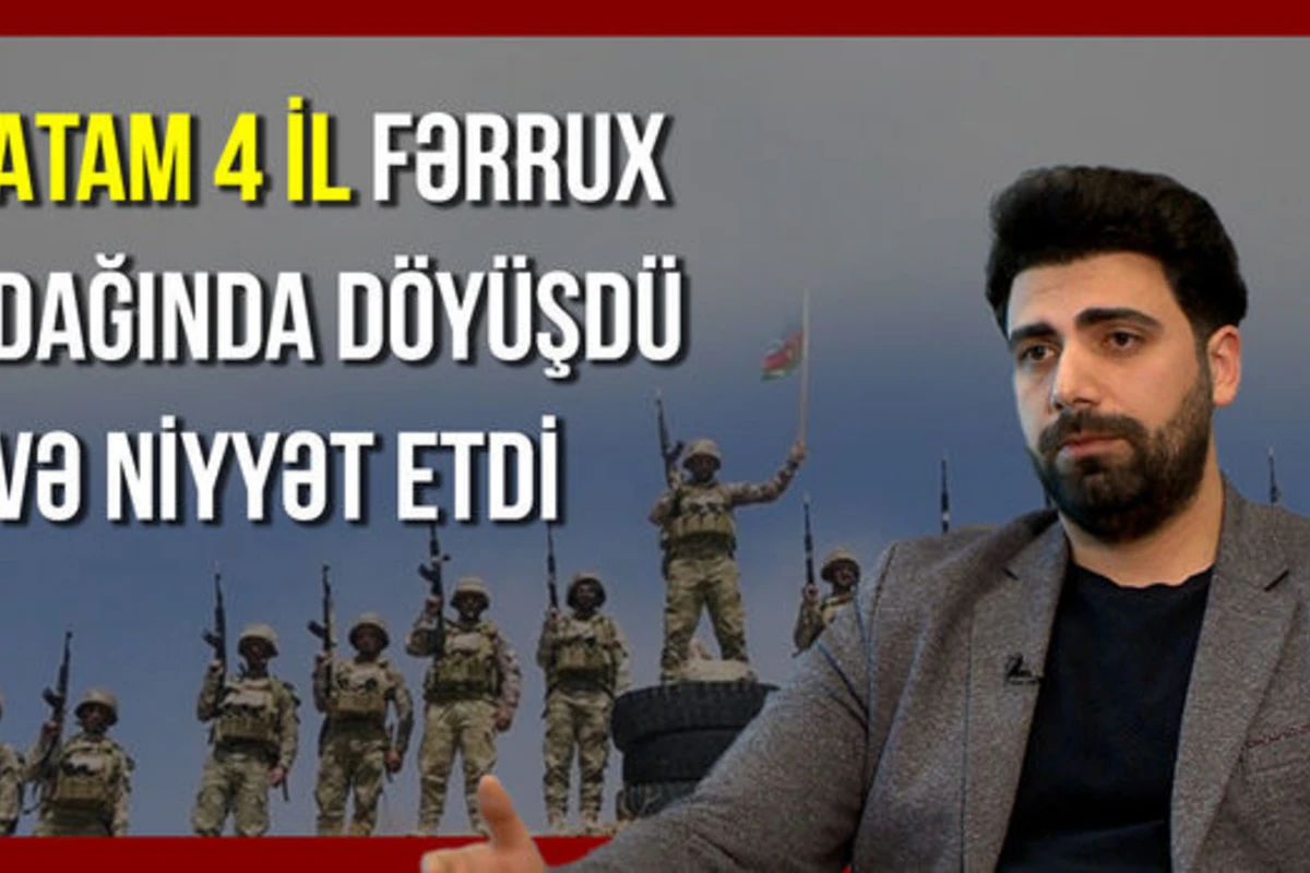 “Atam niyyət etdi, adım Fərrux dağı şərəfinə qoyuldu, ad günümdə azad olundu” - VİDEO