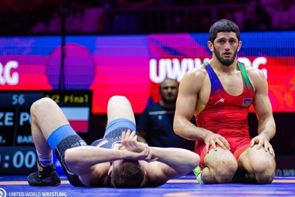 Азербайджанский борец вольного стиля стал чемпионом Европы