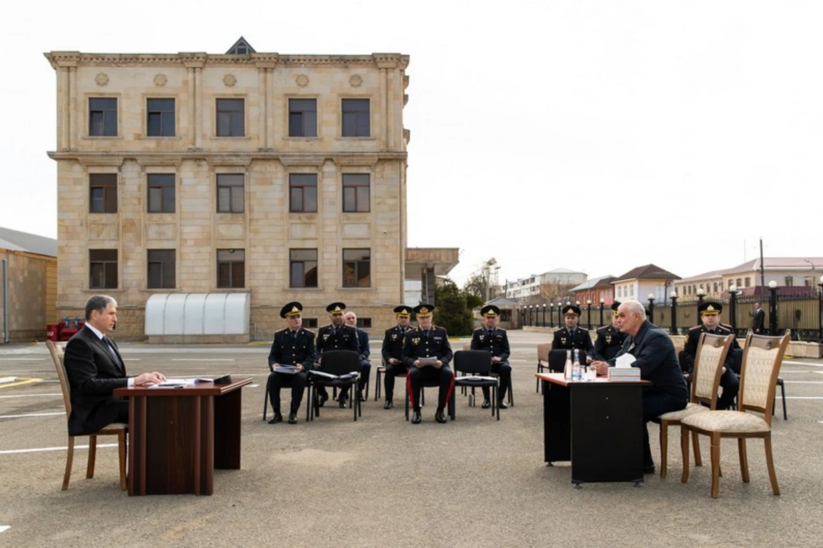 Vilayət Eyvazov Lənkəranda vətəndaşları qəbul edib - FOTO