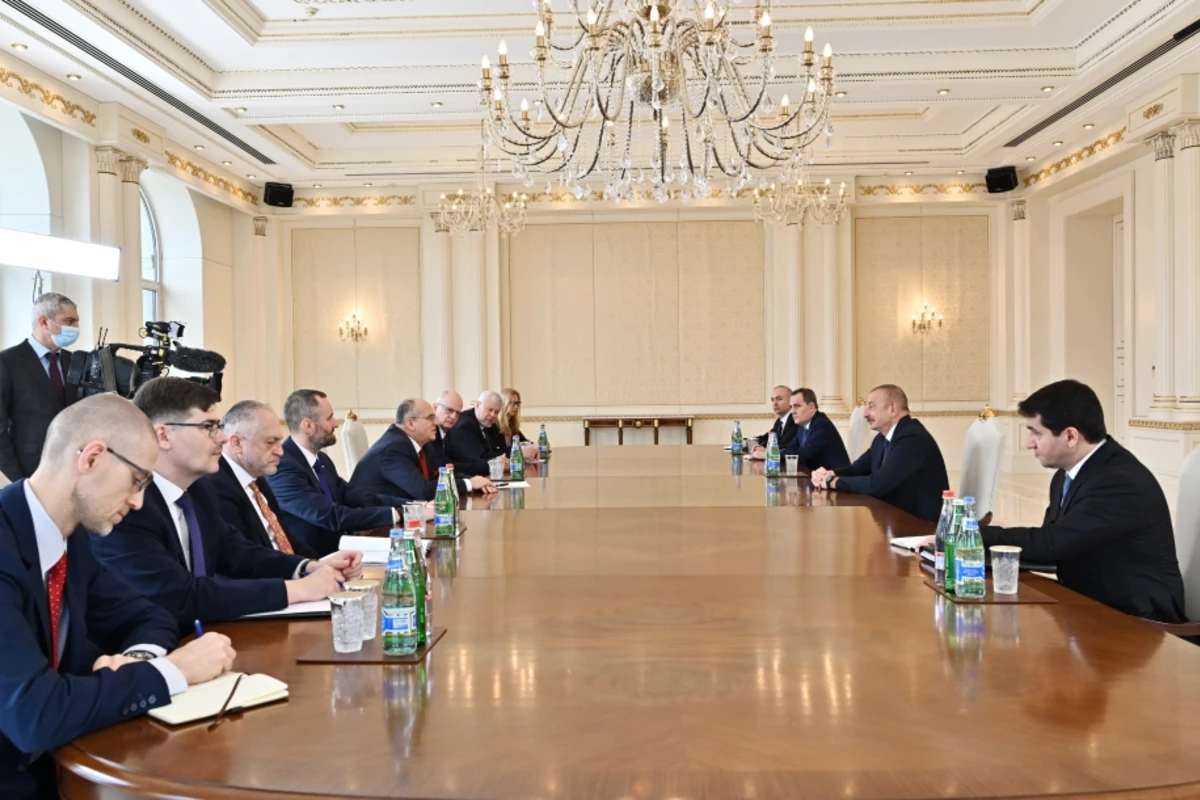 Prezident İlham Əliyev ATƏT-in sədrini qəbul edib - YENİLƏNİB Prezident İlham Əliyev ATƏT-in sədrini qəbul edib - YENİLƏNİB