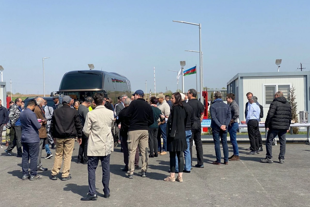 Beynəlxalq konfrans iştirakçıları Ağdama səfər edib - FOTO