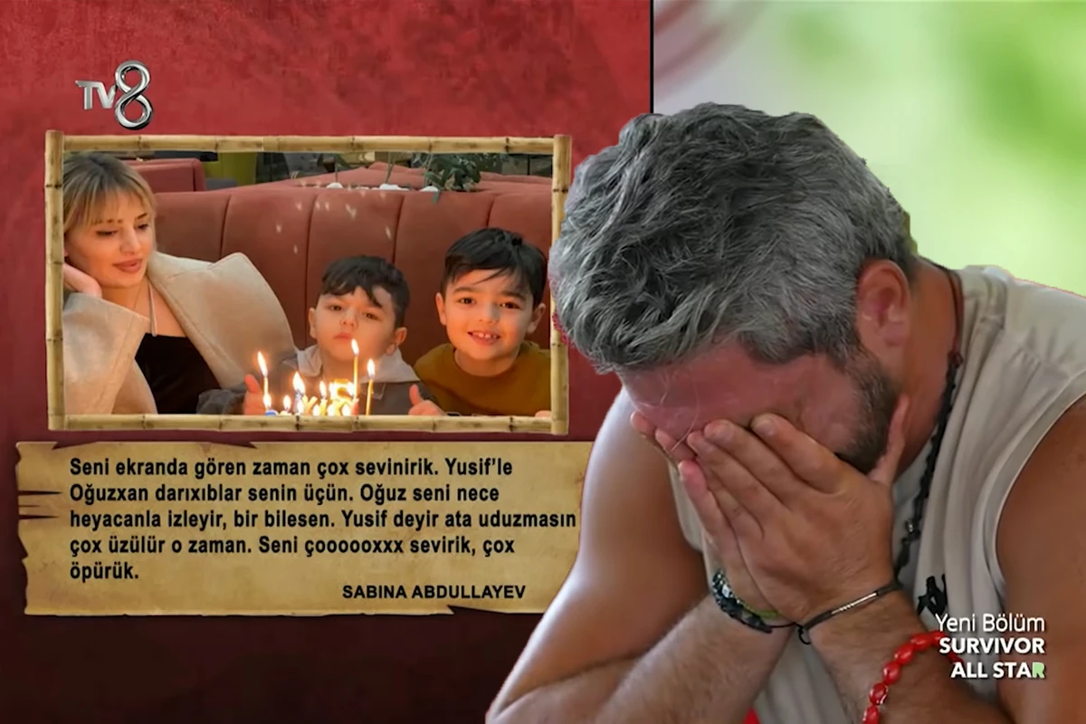 Həyat yoldaşı və oğullarını görən Pərviz göz yaşlarını saxlaya bilmədi - FOTO/VİDEO