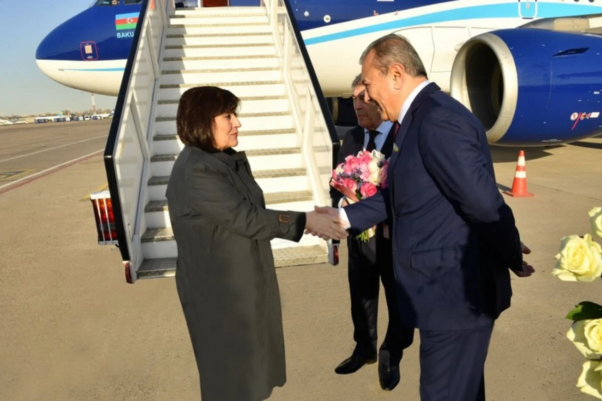 Sahibə Qafarova Özbəkistanda səfərdədir
