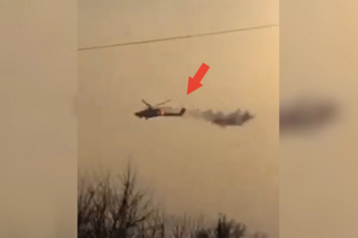Ukrayna hərbçiləri Rusiyanın Mi-28 helikopterini vurdu - VİDEO Ukrayna hərbçiləri Rusiyanın Mi-28 helikopterini vurdu - VİDEO
