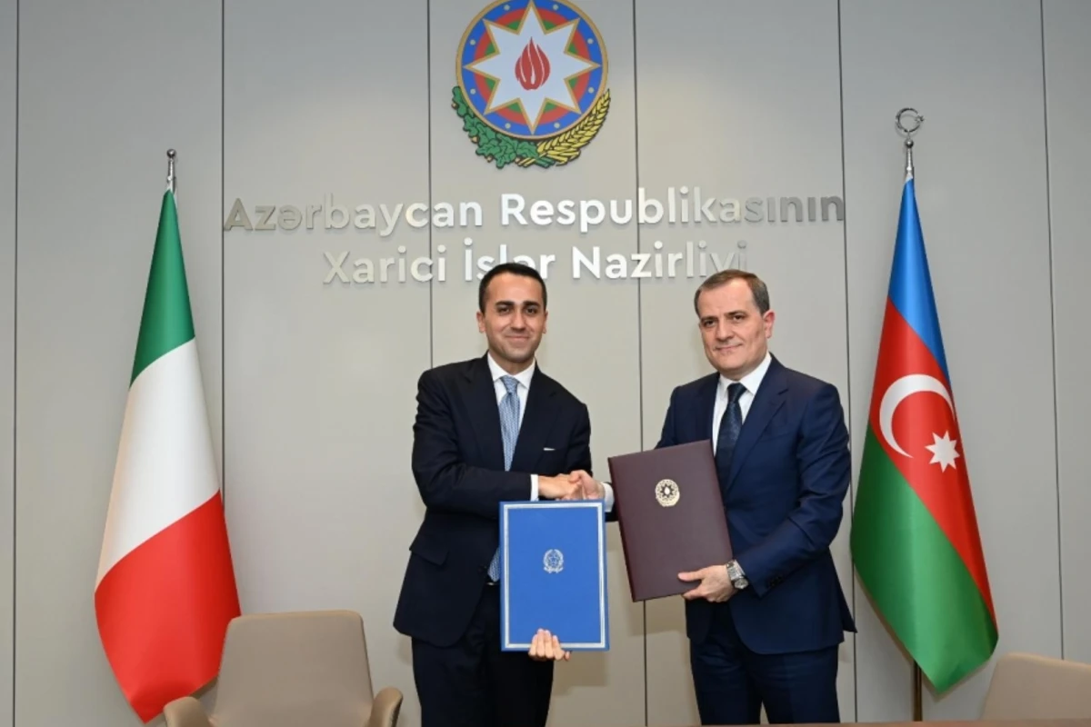 Azərbaycanla İtaliya arasında strateji dialoqun birinci iclası keçirilib - VİDEO