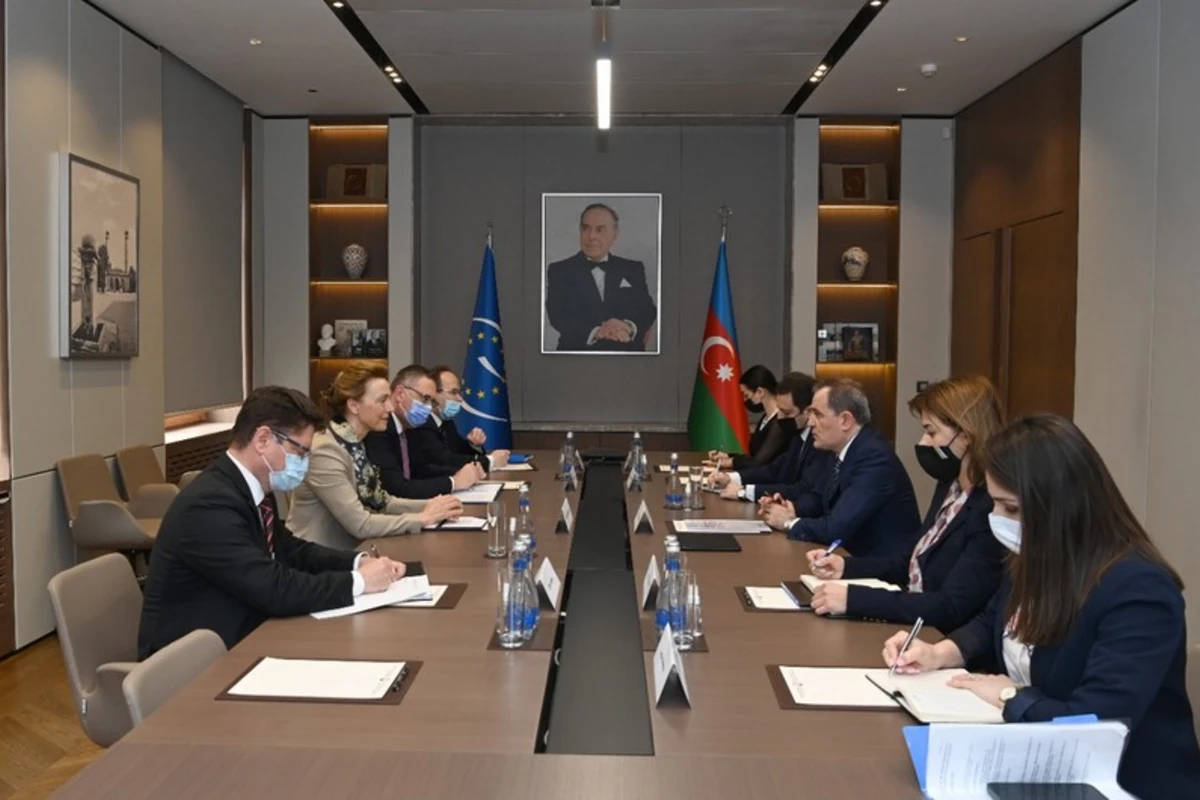 Ceyhun Bayramov Avropa Şurasının Baş katibi ilə görüşüb - FOTO