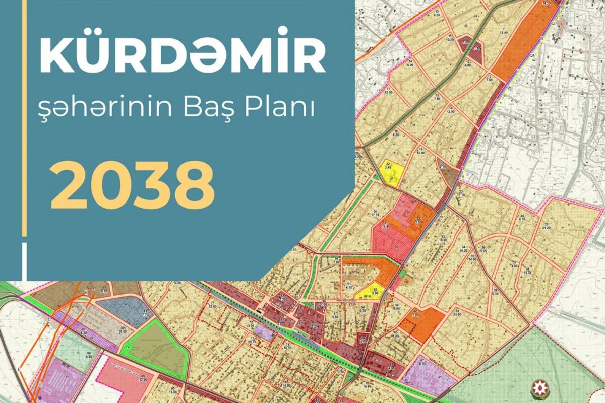 Kürdəmir şəhərinin Baş planı yeniləndi