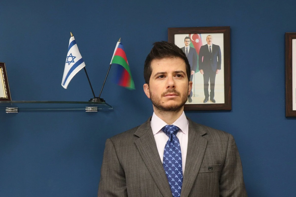 İsrail səfiri Azərbaycanı təbrik edib - FOTO