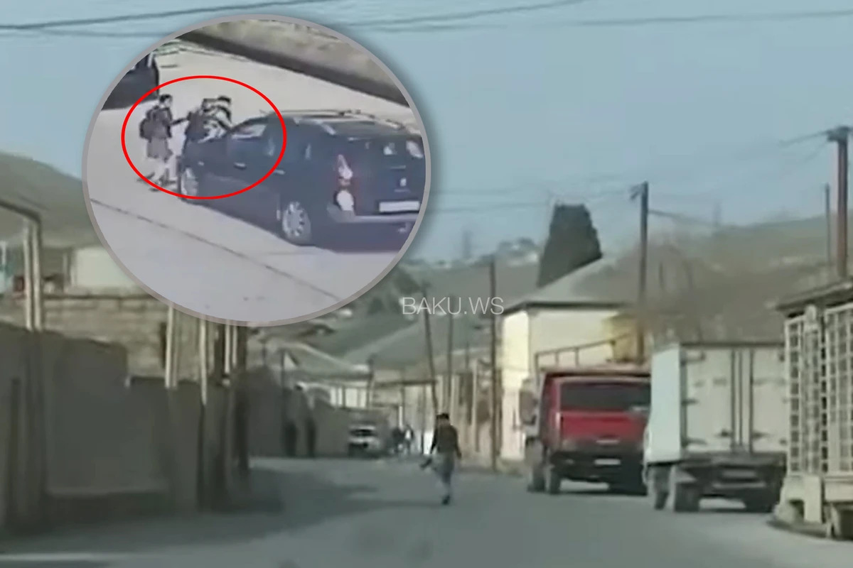 Uşaqları ölümə aparan məktəb yolu - VİDEO
