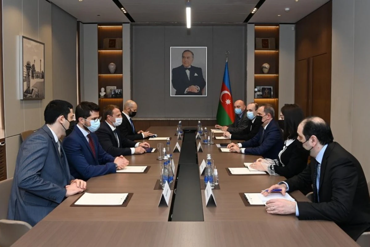 Ceyhun Bayramov İsrailin turizm naziri ilə görüşüb - FOTO